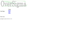 Tablet Screenshot of oversigma.com
